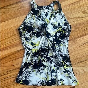 Abstract Print Tank Top